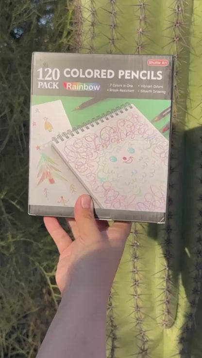 12 Pieces Rainbow Pencils