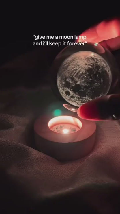 3D Solar System Crystal Ball