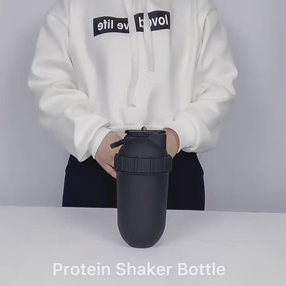 Gym Protein Shaker Bottle Advanced Workout Companion for Protein Mixes